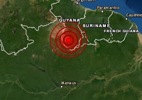 Manaus registra tremor após terremoto na Guiana