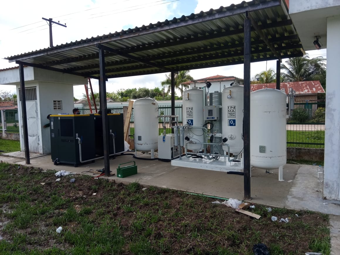 19 novas usinas de oxigênio estão em funcionamento no Amazonas