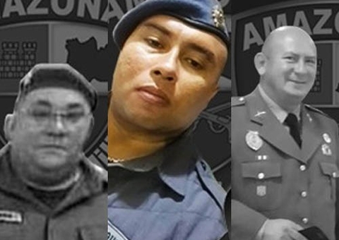 Em um dia, três PMs morrem de covid em Manaus