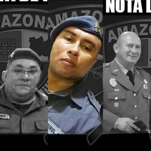 Em um dia, três PMs morrem de covid em Manaus