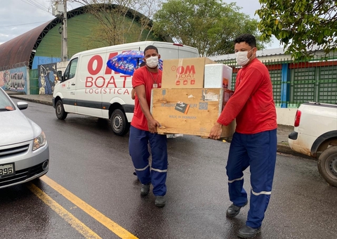 Amazonas recebe aparelhos de gasometria para assistir pacientes com Covid