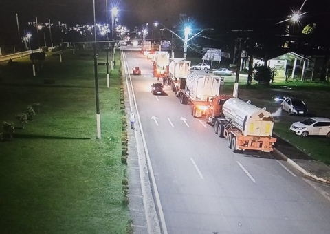 Caminhões com oxigênio da Venezuela chegam a Presidente Figueiredo