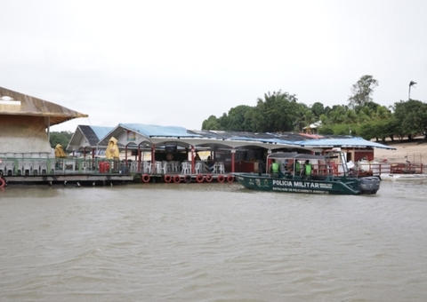 Funcionamento de flutuantes como 'restaurante' é avaliada no Amazonas