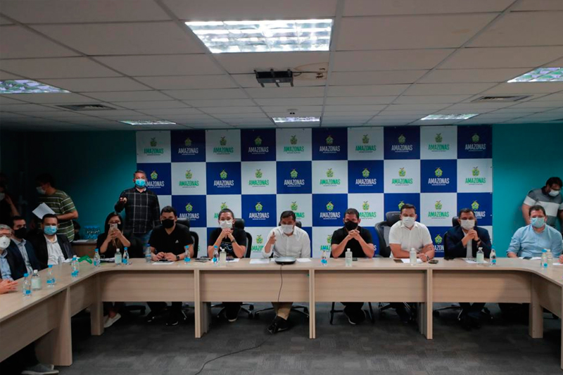 Representantes terão que assinar TAC para que comércio seja reaberto no AM