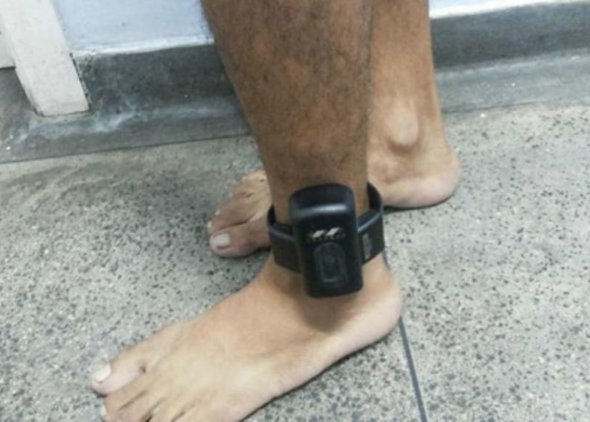Amazonas vai ter protocolo para punir presos que não usam tornozeleira