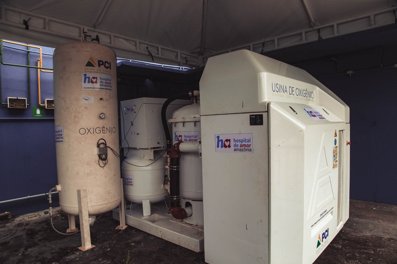Amazonas tem 14 novas usinas geradoras de oxigênio em funcionamento