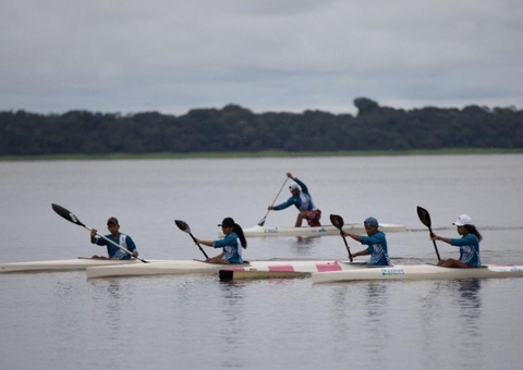 Competição de canoagem apresenta atletas indígenas com potencial olímpico 