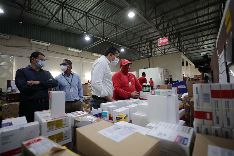 Central de Medicamentos amplia estoque para 75% em Manaus