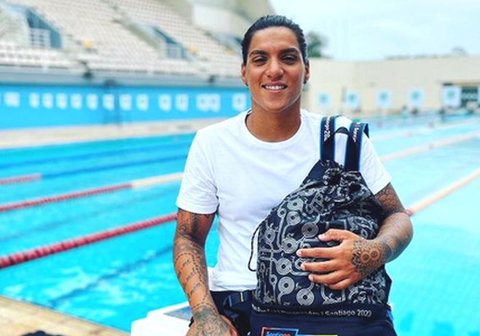 Brasil conquista duas medalhas na maratona aquática feminina do Pan