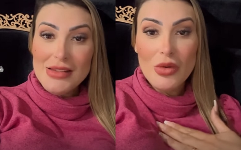 Andressa Urach rebate pai após ser detonada e xingada: ‘nunca me ajudou’