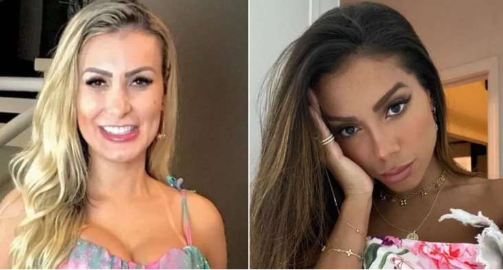 Andressa Urach diz que Bolsonaro deveria processar Anitta por críticas