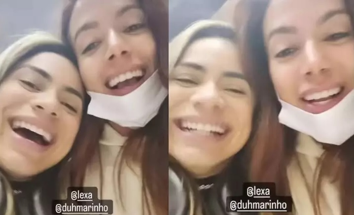 Anitta cumpre promessa e leva Lexa para viagem de aniversário após polêmica