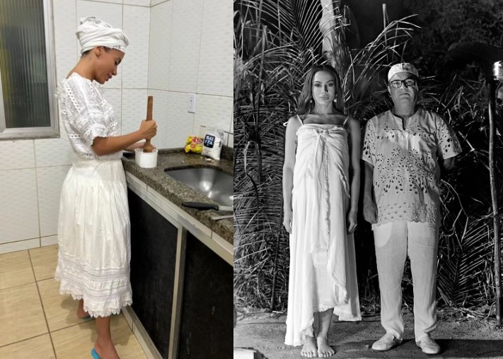 Anitta perde mais de 100 mil seguidores ao postar foto do Candomblé 