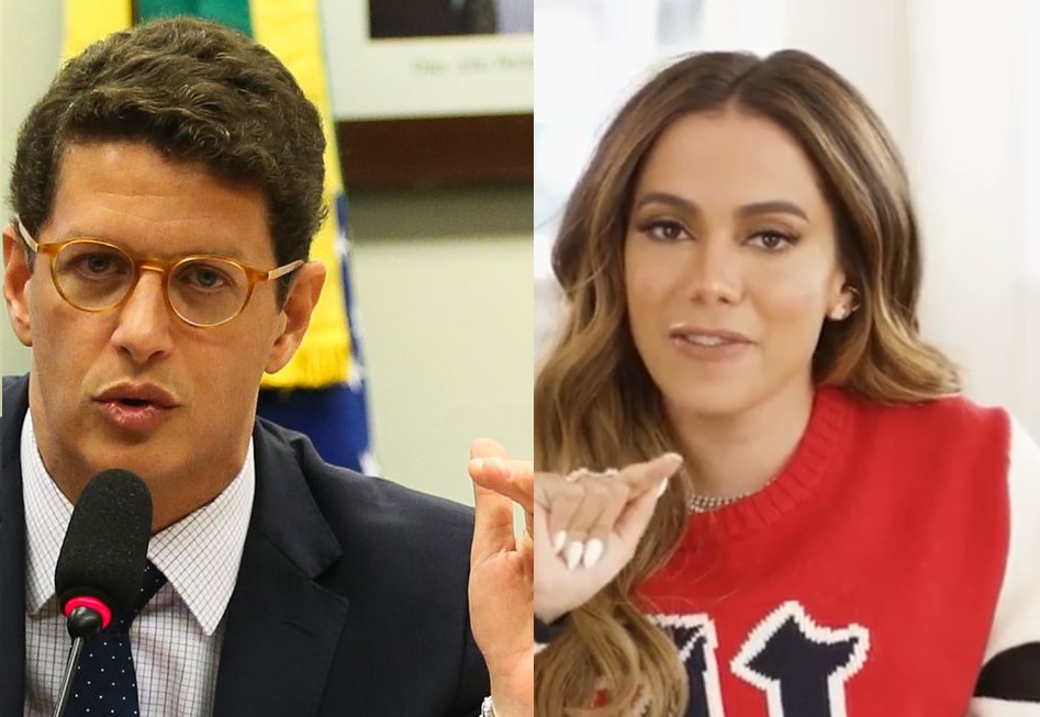 Ministro Ricardo Salles 'bate boca' com Anitta na internet: ‘teletubbie’