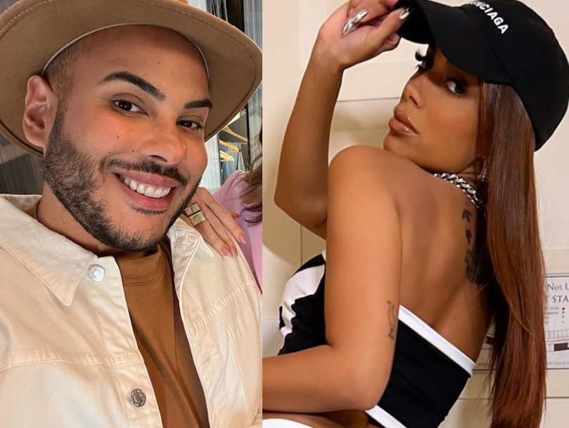 Treta? Hugo Gloss alfineta Anitta após ir à festa da cantora em Las Vegas