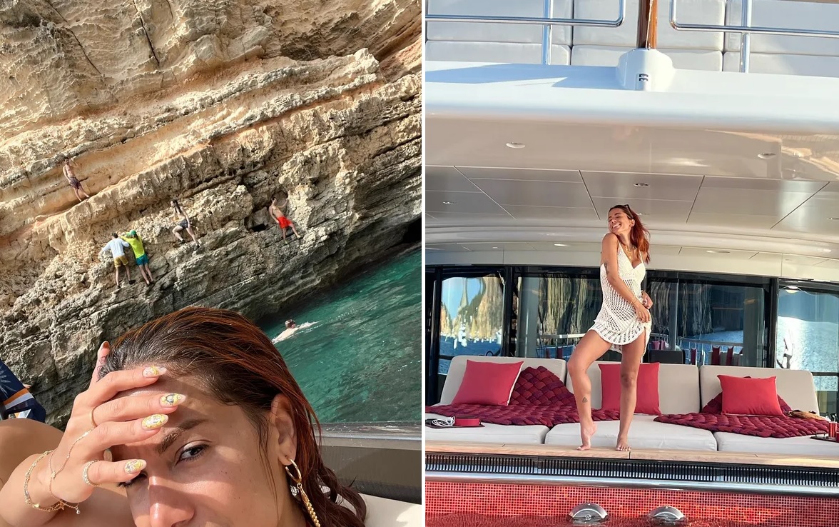 Anitta curte superiate com Jared Leto e amigos em Ibiza