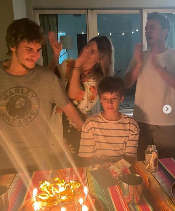 Carolina Dieckmann comemora 22 anos do filho com Marcos Frota