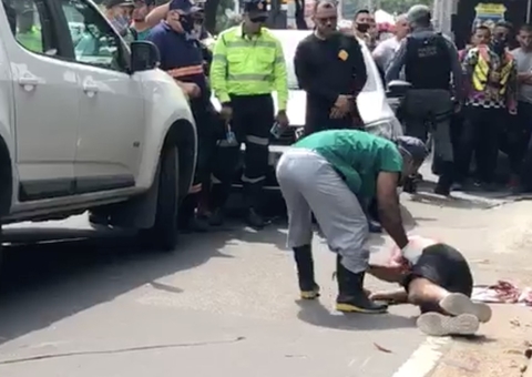 AO VIVO: Arrastão em parada de ônibus termina em morte