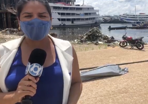 AO VIVO! Corpo de homem é resgatado do Porto do São Raimundo; assista