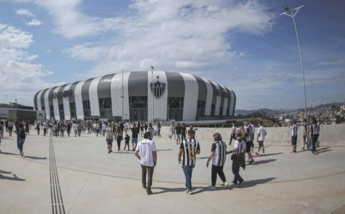 Estádio do Atlético-MG é projetado para abafar gritos da torcida rival