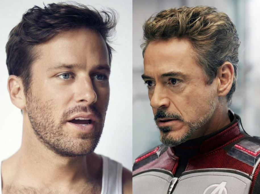 Robert Downey Jr. teria ajudado Armie Hammer após acusação de ser canibal