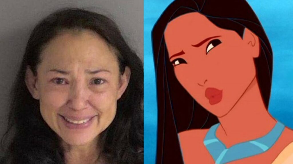 Atriz que fez ‘Pocahontas’ é presa 
