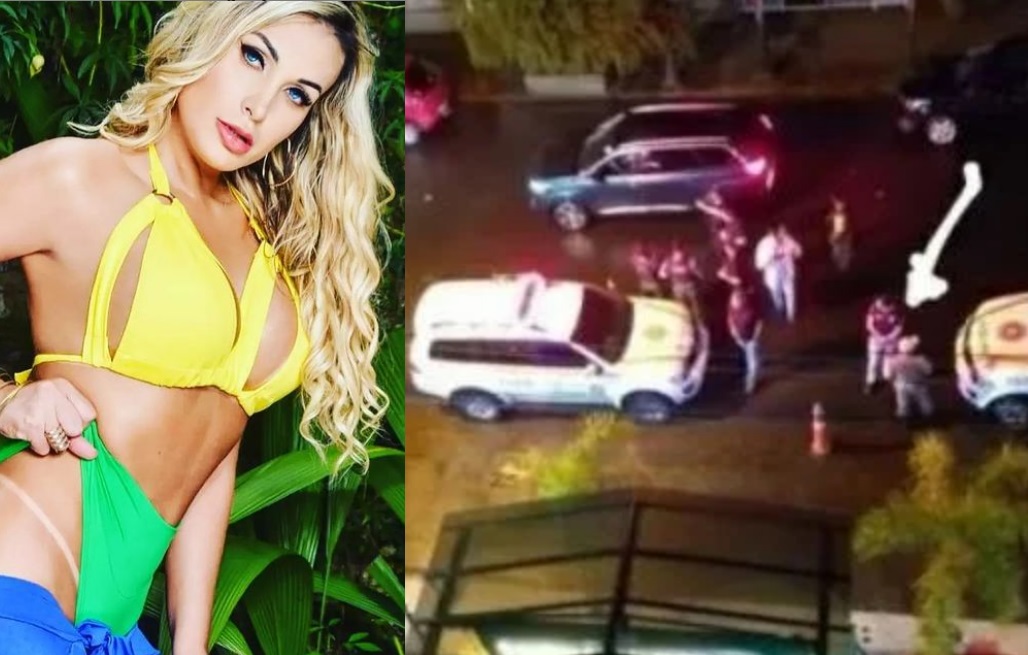 Andressa Urach e ex-marido protagonizam barraco com polícia na porta de boate 