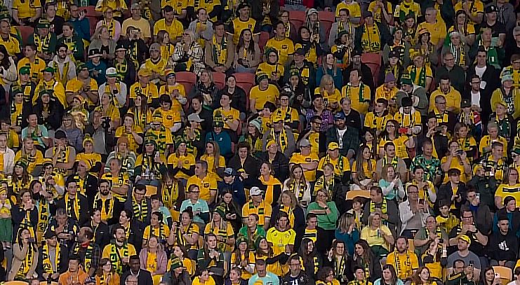 Australianos se empolgam com Copa em casa e batem recordes de audiência