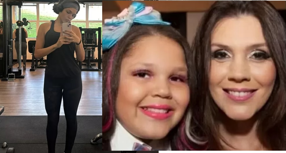 Filha de Simony emagrece mais de 35kg e chama atenção nas redes sociais