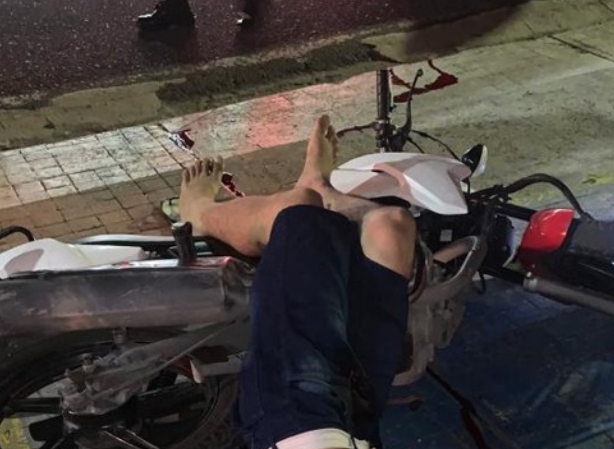 Homem é encurralado e executado com 15 tiros em avenida de Manaus