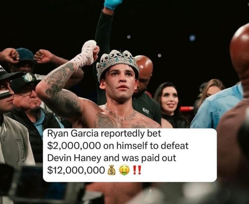 Boxeador aposta na própria vitória e ganha R$ 51 milhões