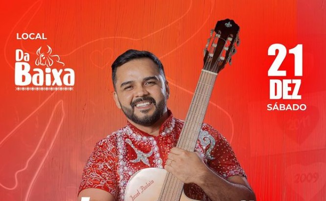 Israel Paulain comemora aniversário com show especial em Manaus
