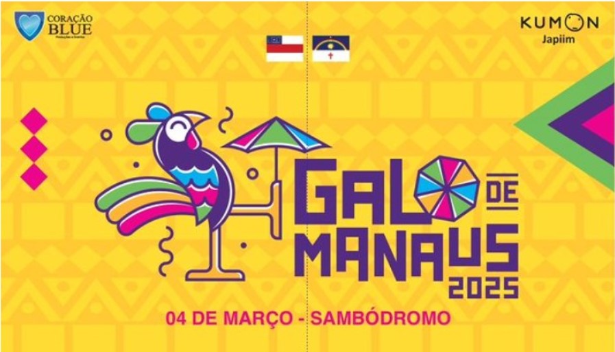 Galo de Manaus anuncia pré-réveillon e programação do carnaval 2025