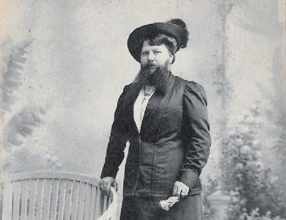 Conhecida como 'dama barbada', francesa ganhou museu em sua homenagem