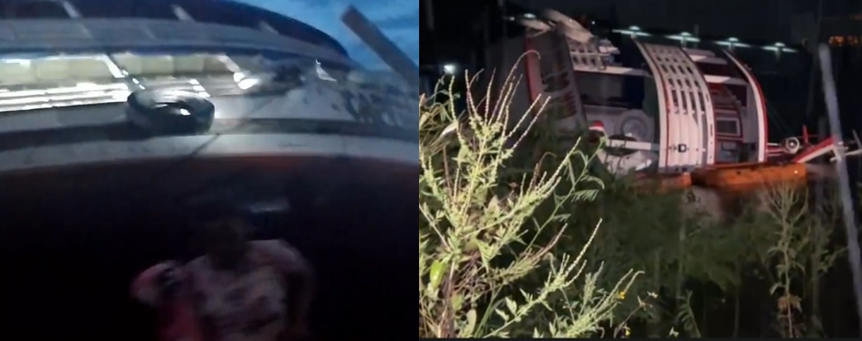 Mais de 40 pessoas são resgatadas após barco naufragar na Orla de Manaus