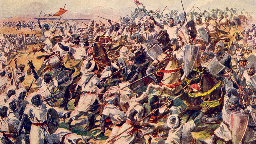 Batalha do Salado reuniu reis inimigos contra muçulmanos   