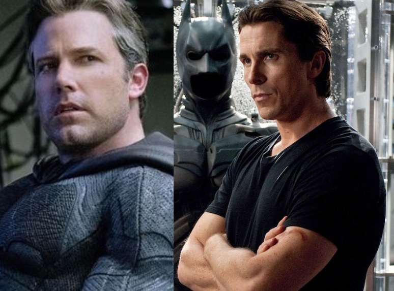 Christian Bale ficou enciumado quando Ben Affleck assumiu papel de Batman