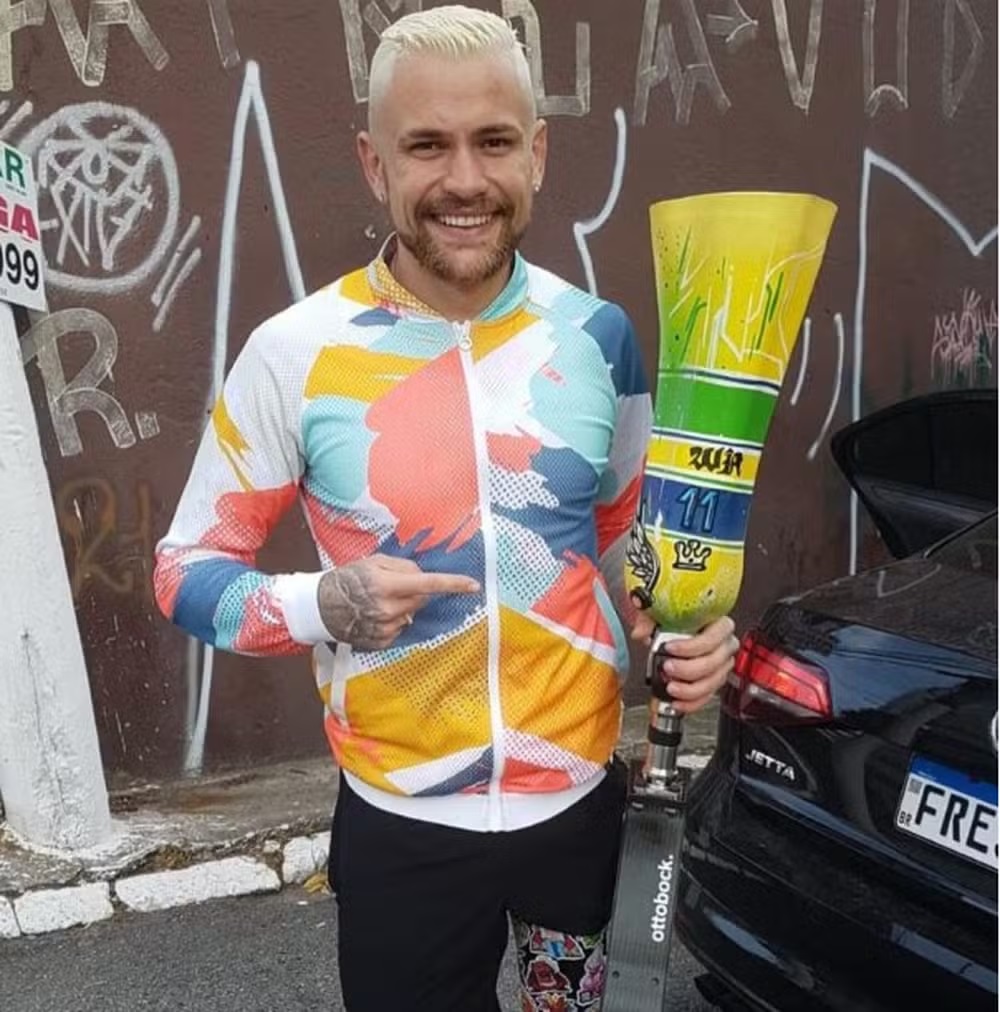  Atleta paralímpico está no Camarote do BBB24; conheça