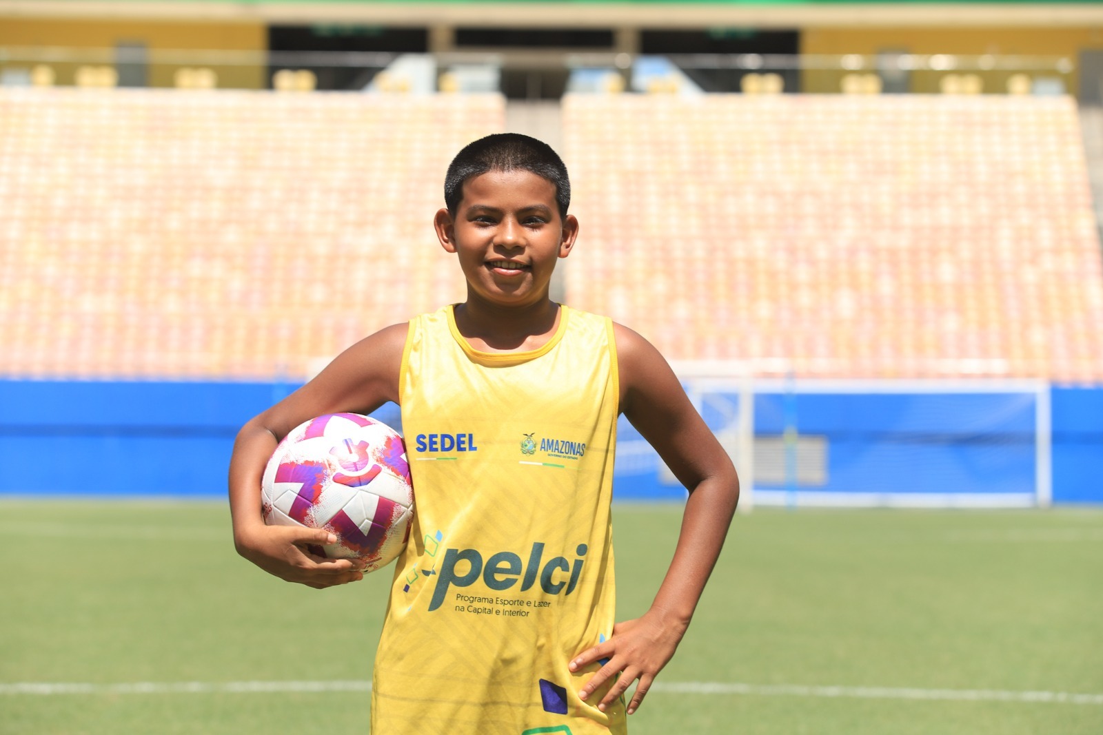 Atleta do interior do Amazonas realiza teste no Athletico-PR