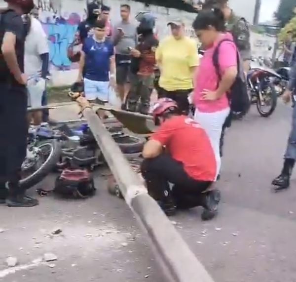 Morre jovem atingido por poste durante acidente na Ponta Negra  