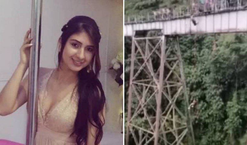 Jovem morre ao pular de bungee jumping na hora errada; vídeo impactante