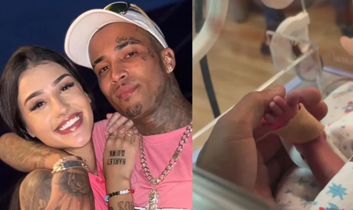 Bia Miranda defende direito de Gato Preto ver a filha, que está entubada