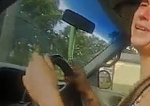 Após perseguição, mulher diz que não parou porque precisava fazer cocô