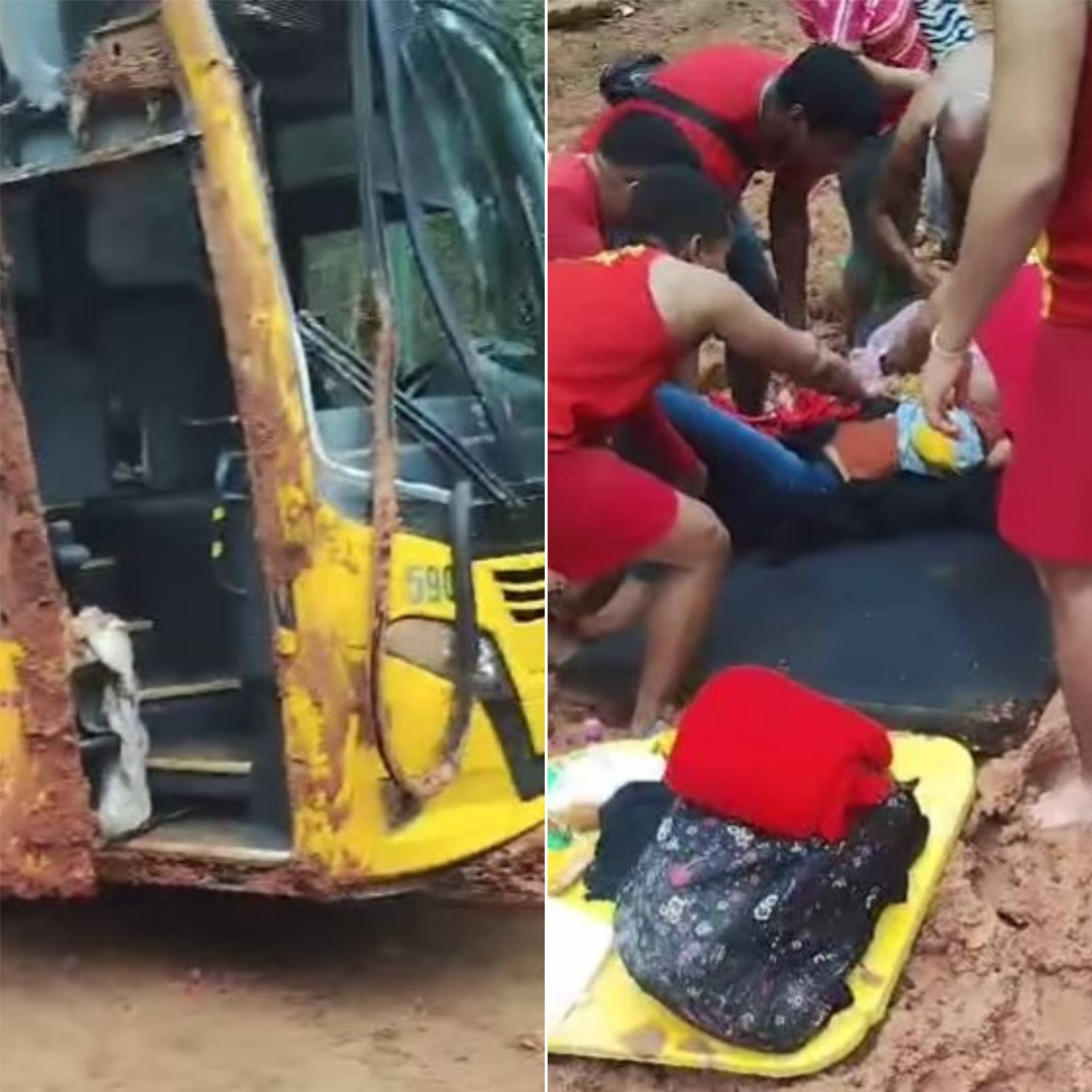 Ônibus tomba na BR-319 e passageiros ficam feridos 