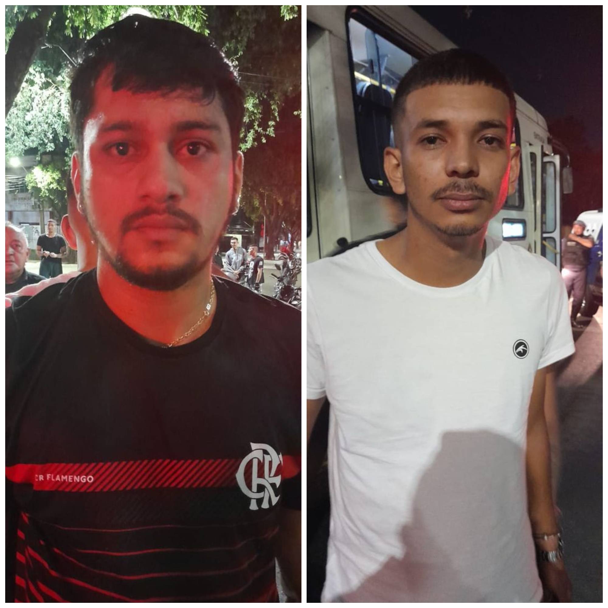 Dupla é presa suspeita de assaltar passageiros de ônibus em Manaus