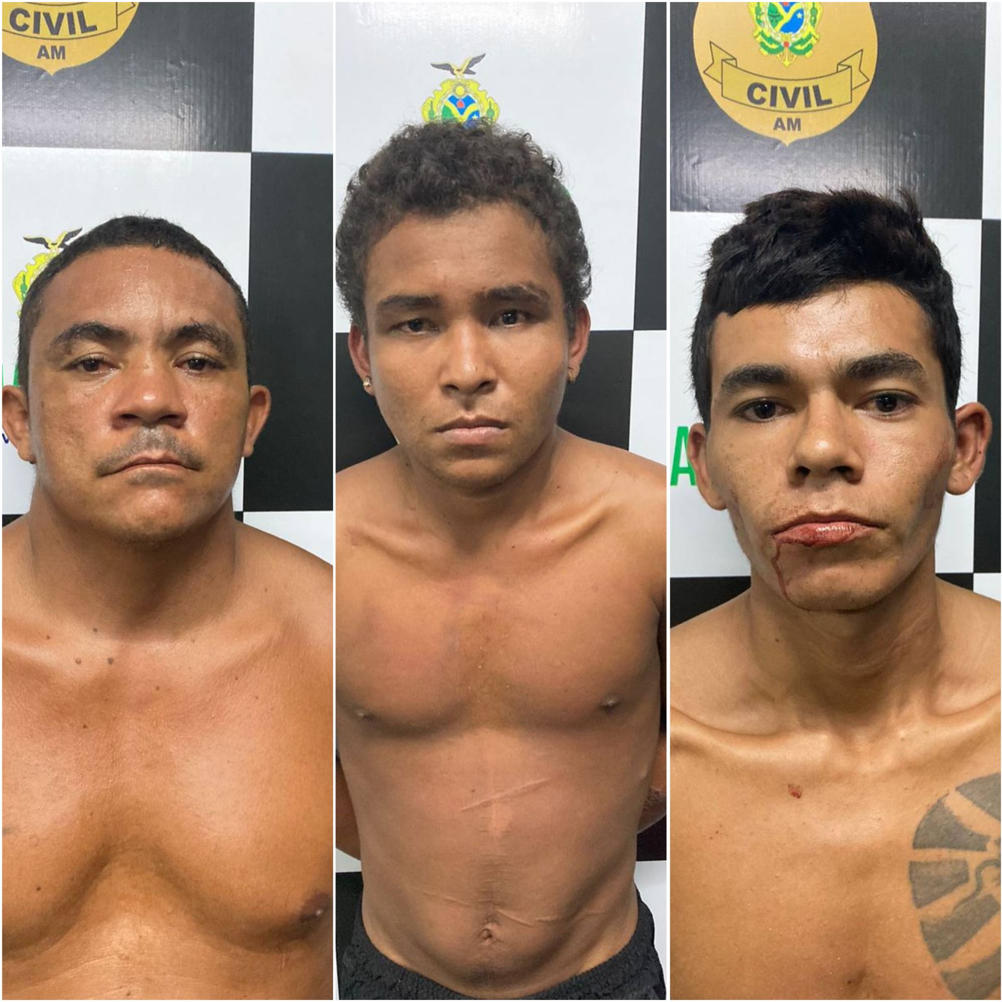 Trio é preso após assaltar ônibus da linha 315 em Manaus