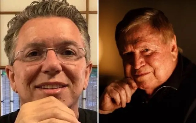 Boninho reencontra pai após quase dois anos: 'Salve chef Bonão'