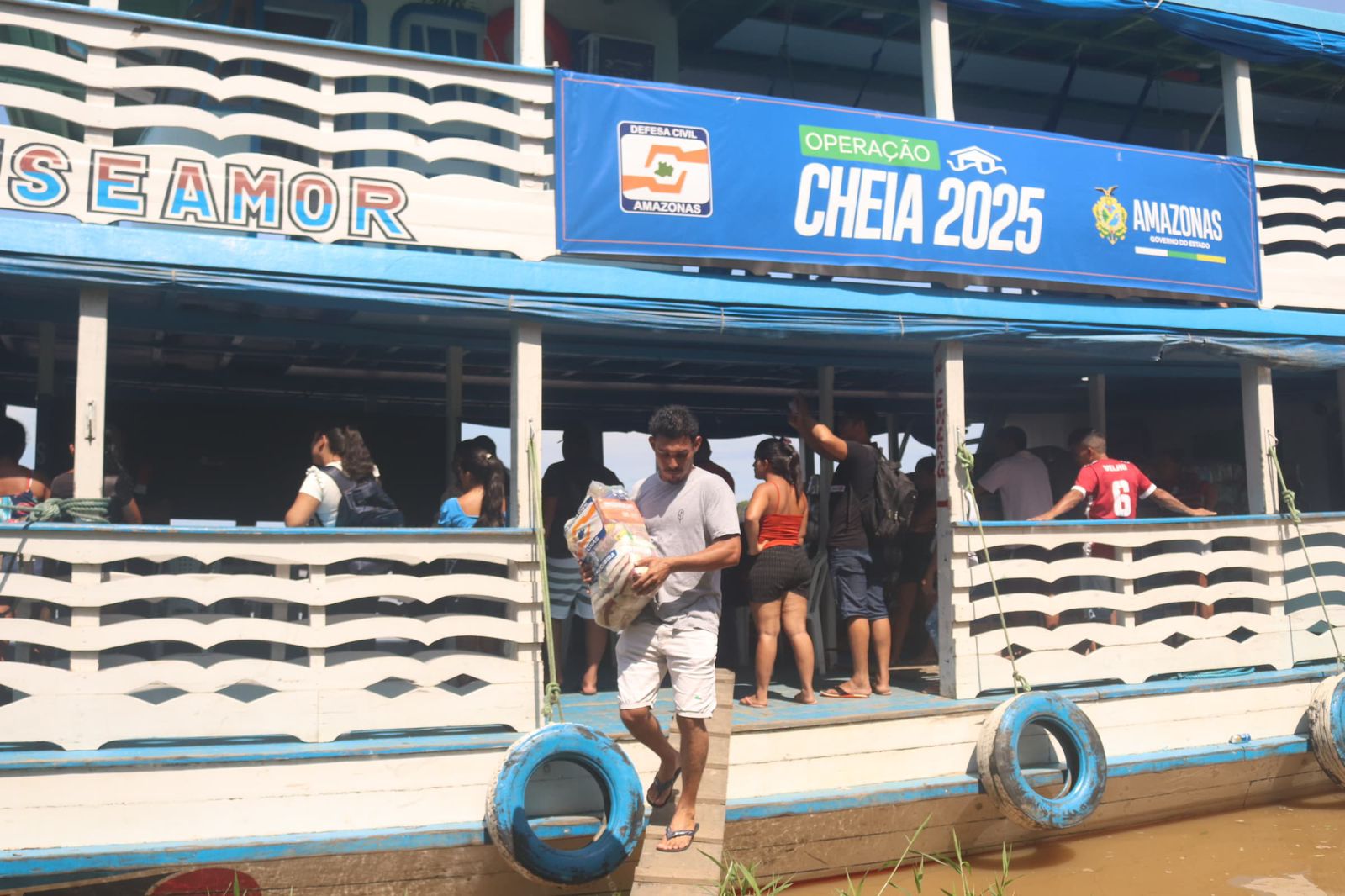 Cheia: nove calhas de rios do Amazonas seguem em processo de cheia