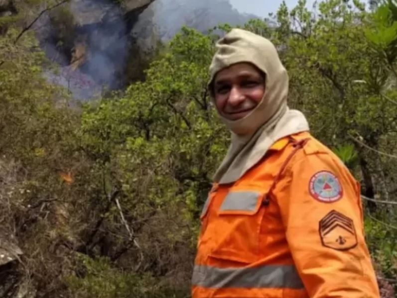Bombeiro morre ao passar mal enquanto combatia incêndio florestal