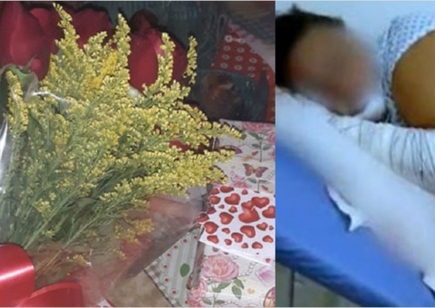 Mulher fica ferida após receber buquê de flores com bomba 